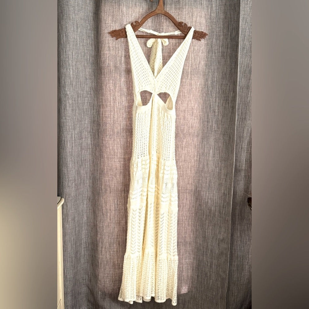Farm Rio iconic brazilian brand croche dress .